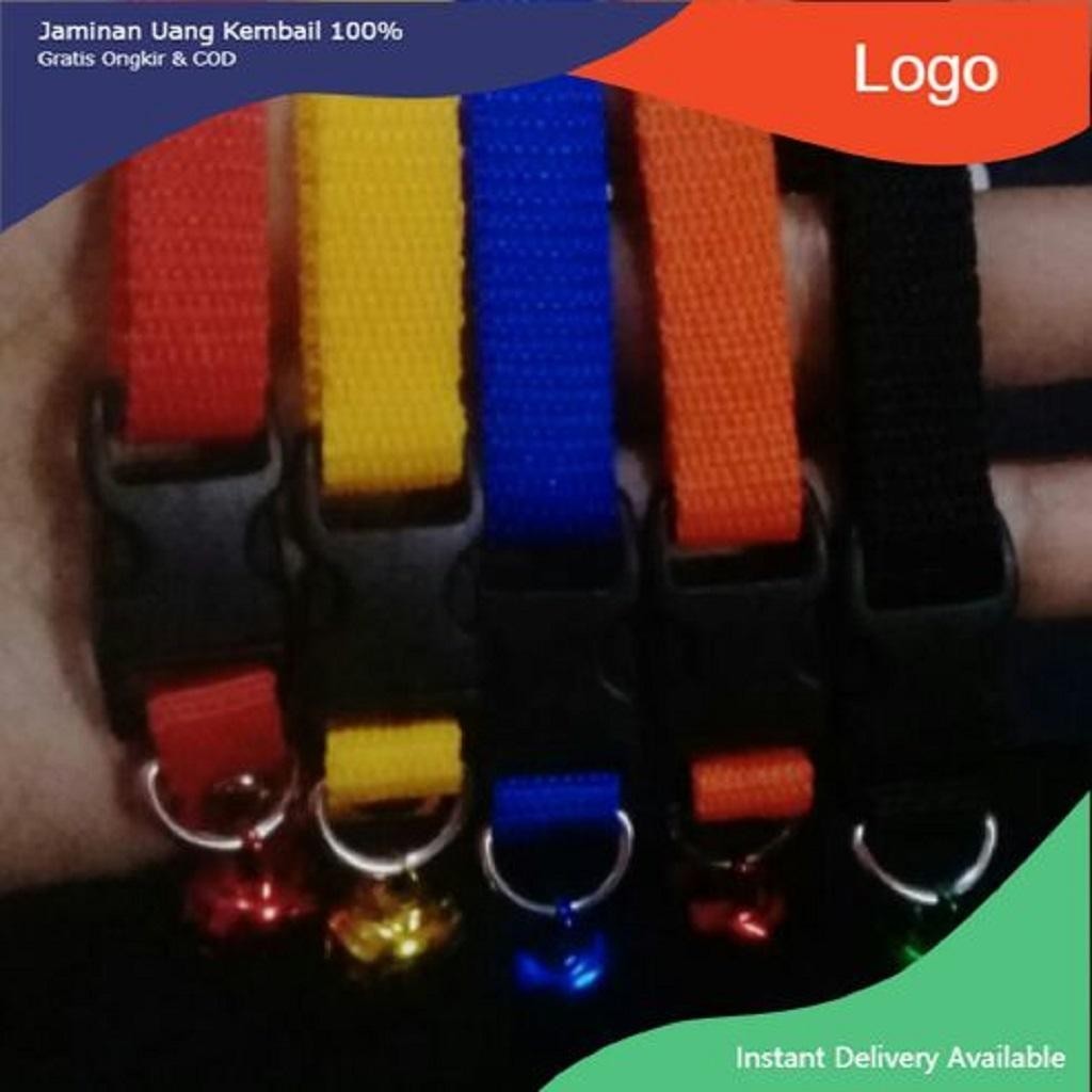 new KALUNG KUCING POLOS LONCENG.COCOK BUAT KUCING.ANJING TUPAY LUAK KLINCI MARMUT .ANGGORA PERSIA BE