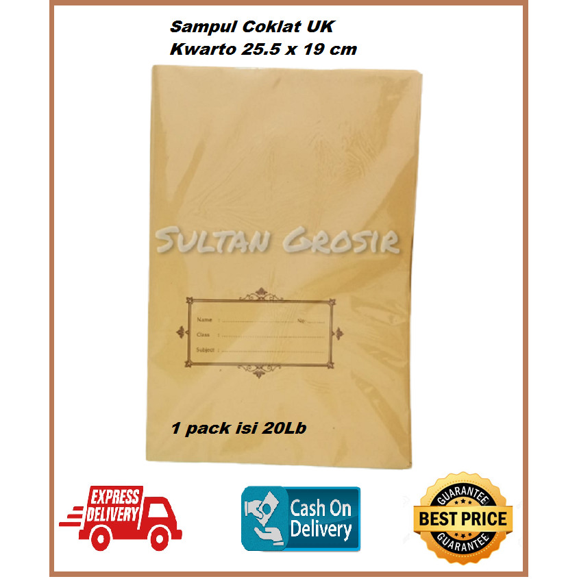 

SAMPUL COKLAT UKURAN KUARTO / SAMPUL COKLAT BUKU TULIS BIASA