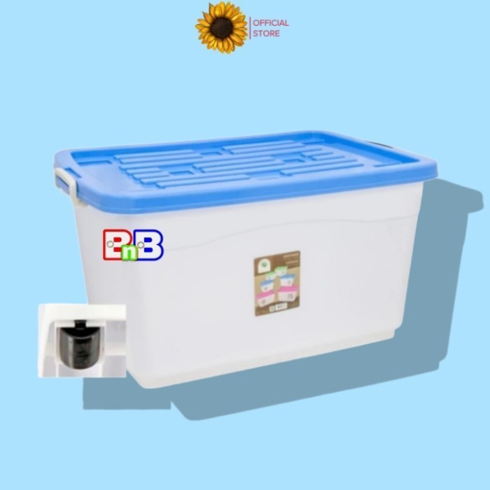 

Green Leaf 7886 Container Box Roda 280Liter Jumbo Kotak Plastik Sierra