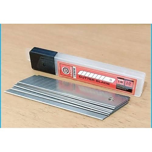 

(1 Pack) ISI CUTTER BESAR ELGLADIO / MATA PISAU CUTTER BESAR KUAT ISI 10 BUAH