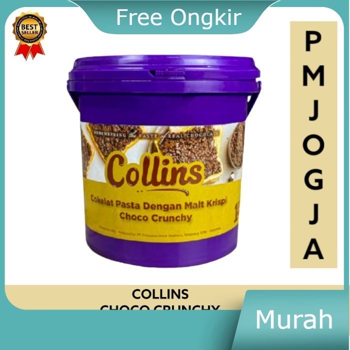 

Collins Choco Crunchy 1kg / Coklat Pasta Dengan Malt Krispy