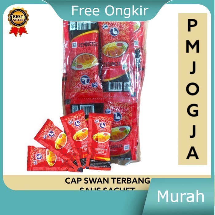 

Saos sachet Cap Swan 1 pack isi 24 pcs / saus saset renteng 24 pcs