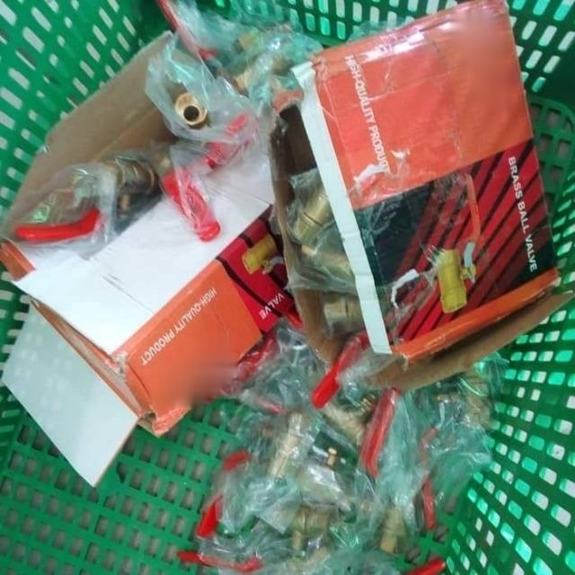 stop kran kuningan/ ballvalve kuningan 1/2" inch