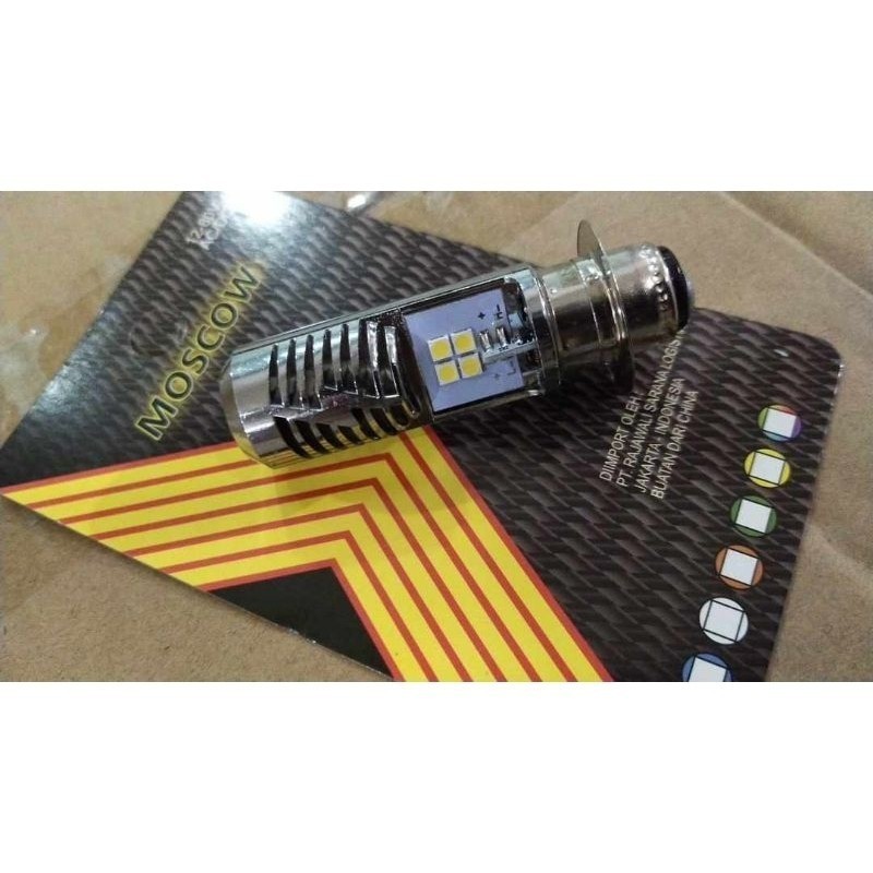 [ DELSER MOTOR ] LAMPU LED UTAMA H6 8 MATA MOTOR 12V BEBEK MATIC GL PRO MEGAPRO GLPRO GL100 TIGER SA