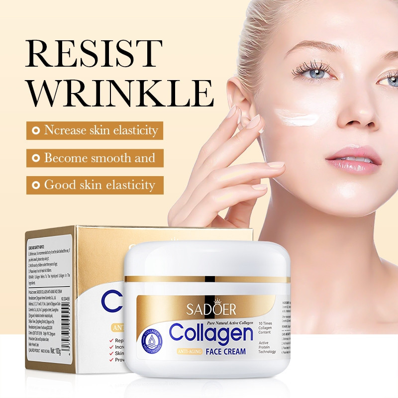 Murah dan asli Collagen Cream Original Paket BPOM Siang Malam Retinol Cream Anti gula