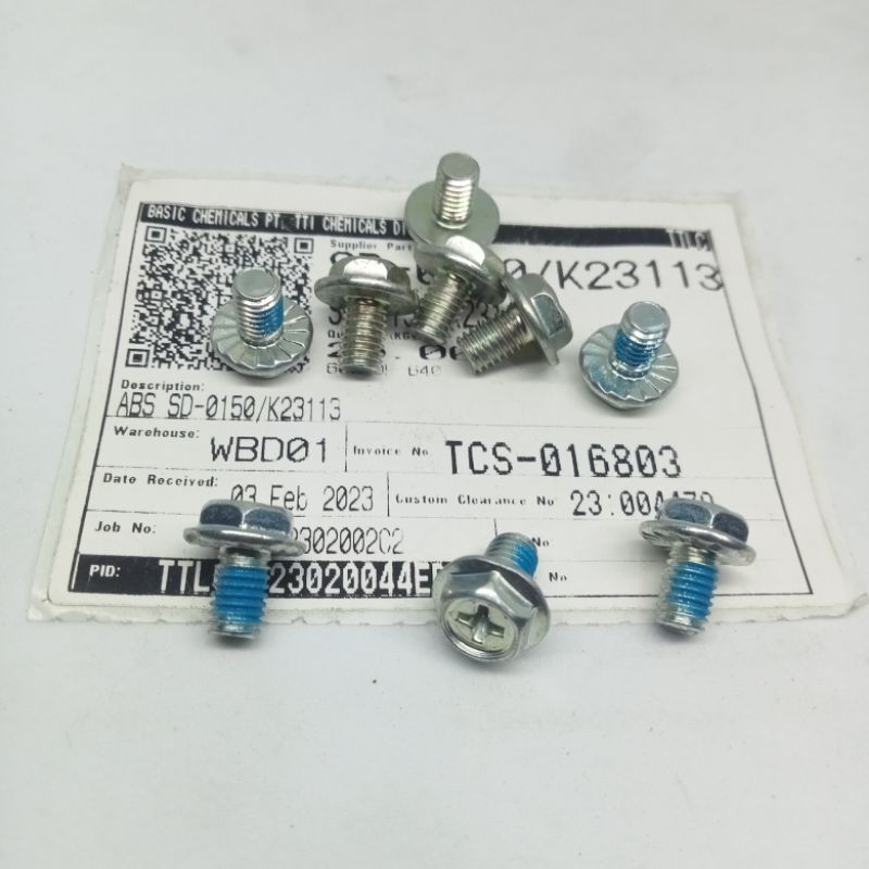 

baut flange M5 pendek payung baut kunci 8 pendek topi obeng Grosir