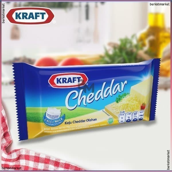 

Kraft Keju Cheddar Cheese Midi 75gr