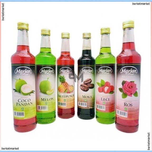 

Marjan Sirup Syrup Botol 460ml All Varian