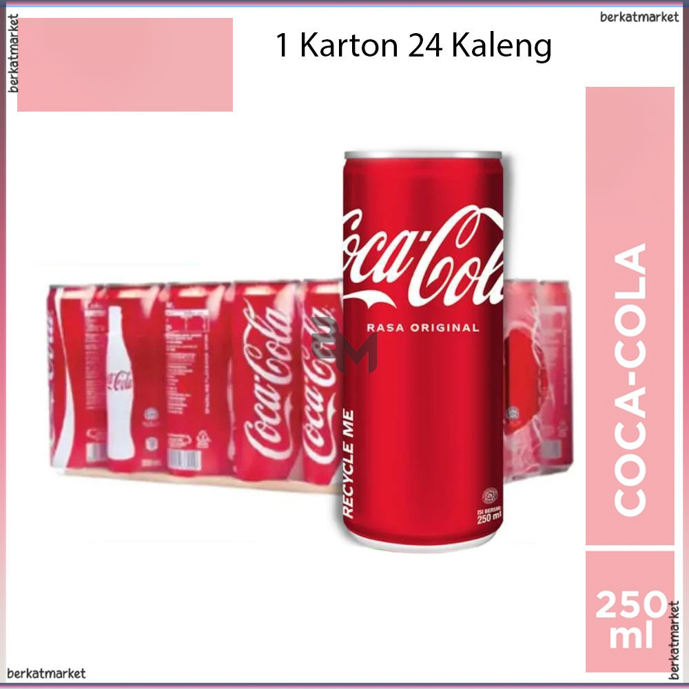 

Coca Cola Kaleng Can Botol Kecil Mini Original 250ml 1 Karton Dus Kardus 12 Pcs Lusin Krat Minuman Soda Rasa Kola Zero Sugar Free K Wave Vanilla Cherry 1L 1 1.5 Liter 330ml 390ml 500ml