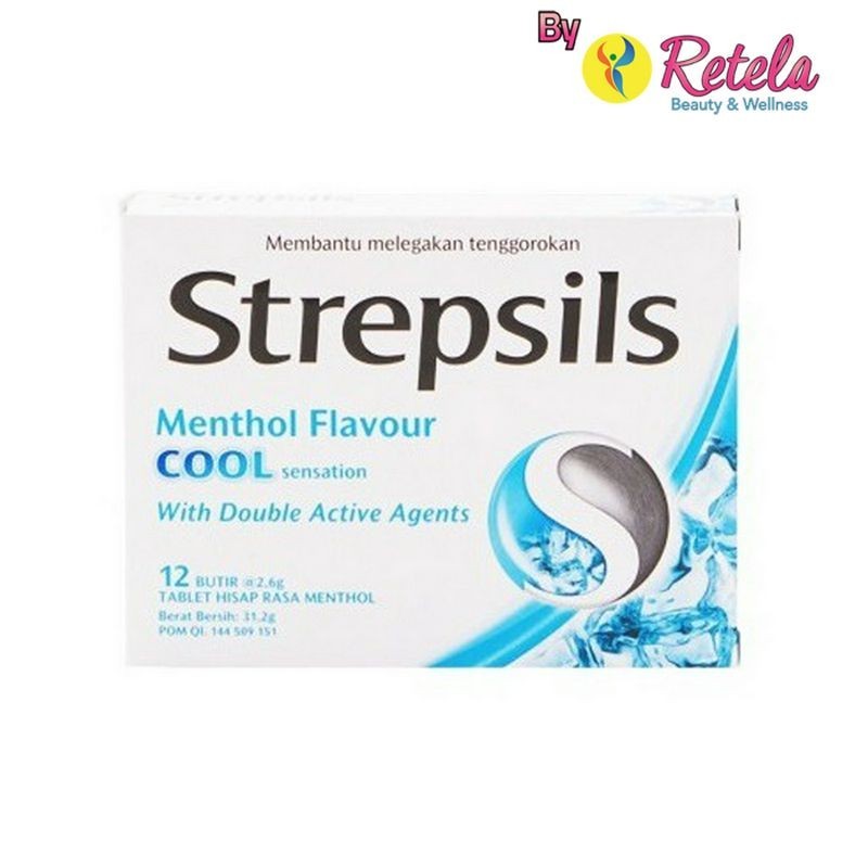 

STREPSIL COOL MENTHOL BOX 12 TABLET HISAP