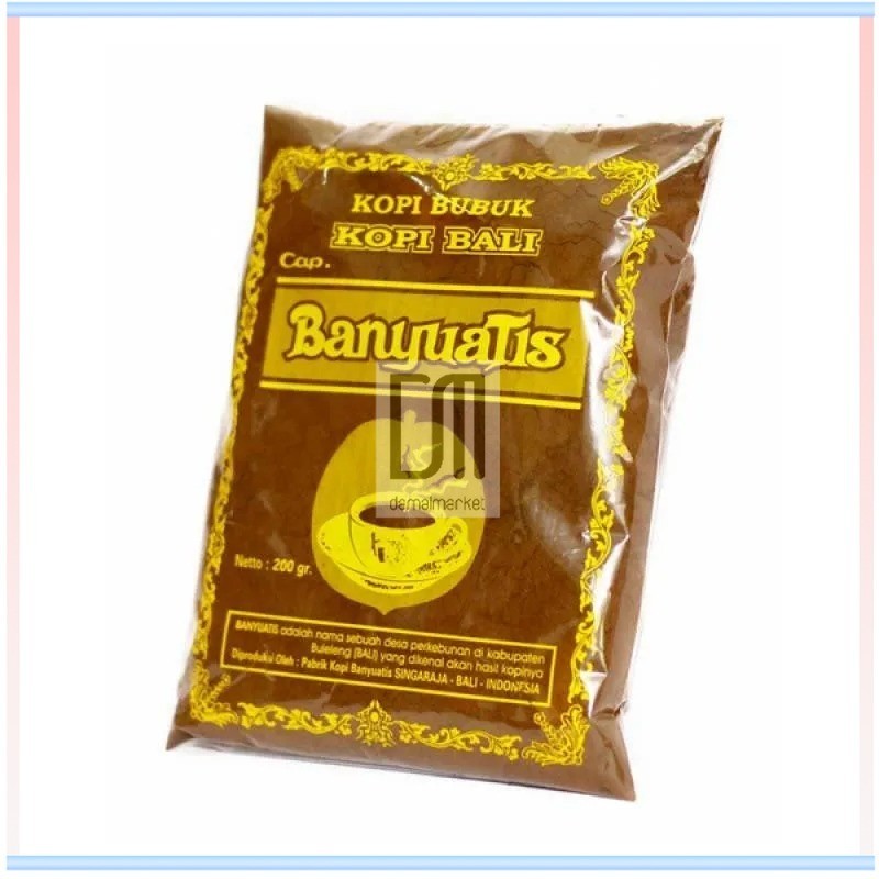 

Kopi Bubuk Banyuatis Asli Bali 200 Gram Setia Premium Special Coffee Roasted Bean Biji Arabika Robusta Hitam Original Regular Powder 40 100 150 200 250 400 500 Gr Kemasan Plastik