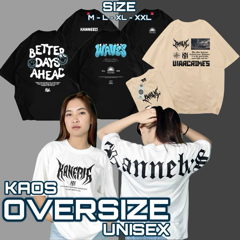 storemaya | [OVERSIZE] KAOS OVERSIZE UNISEX /BAJU KOAS OVERSIZE PRIA WANITA /OVERSIZE T-SHIRT DISTRO