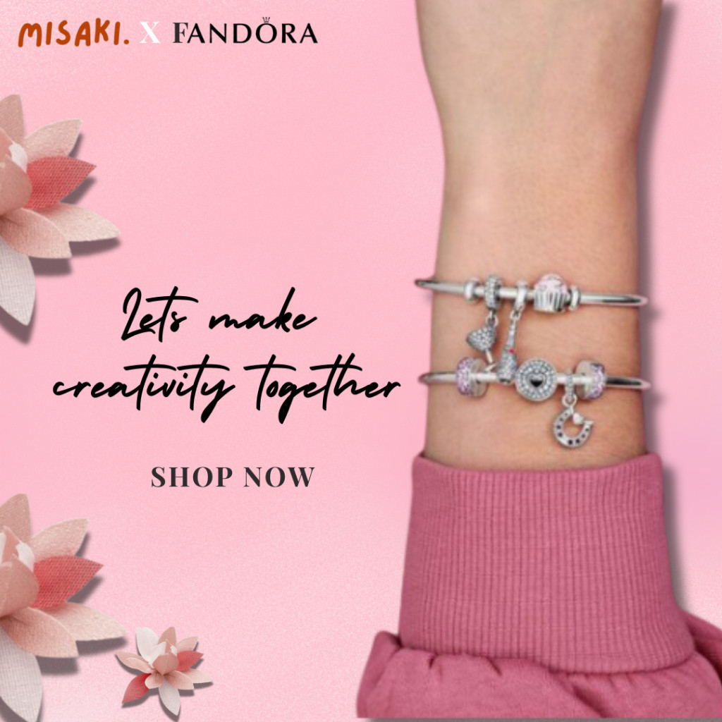 DIY Bracelet Charms and Beads Pandora Premium Elegant Gelang Gelang Pandora Pandora Bracelet  gelang