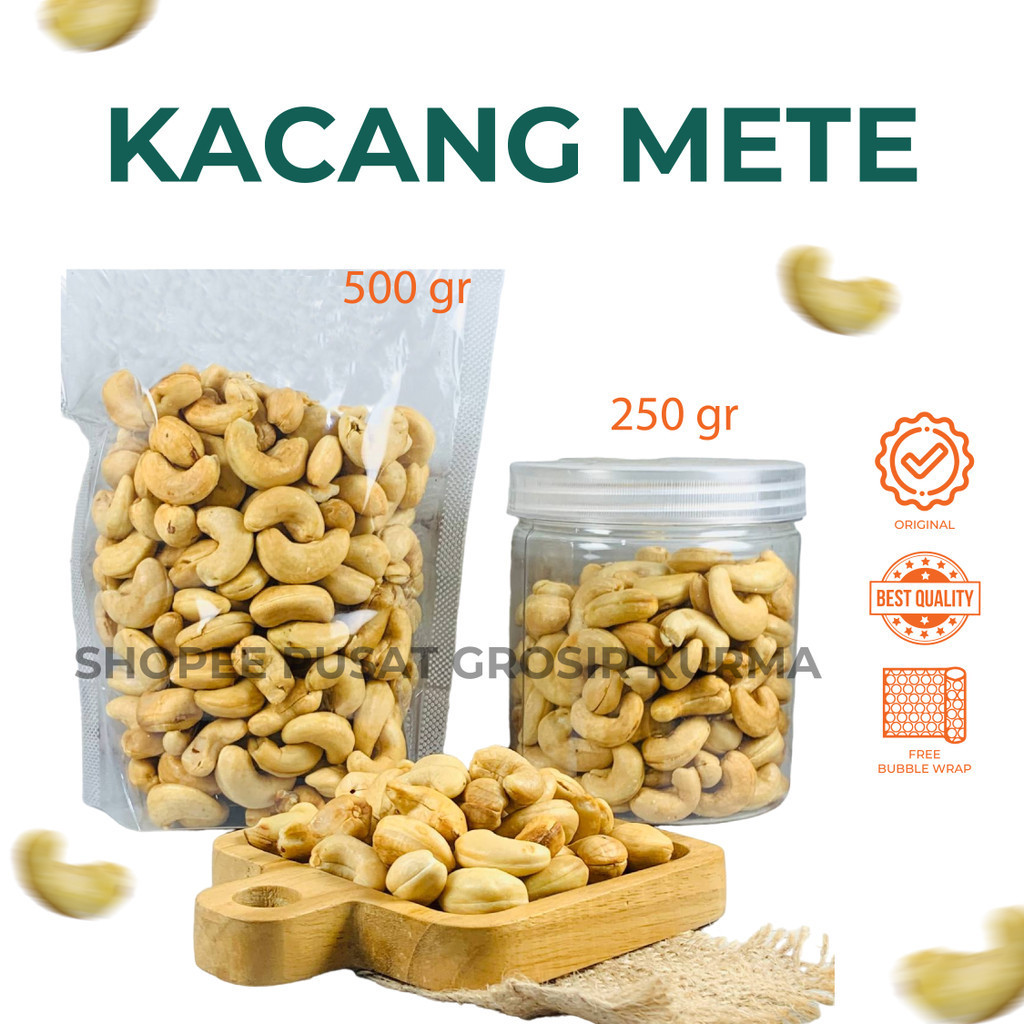 

KACANG METE / Kacang Mede / Kacang Mete Roasted / Kacang Mete Matang