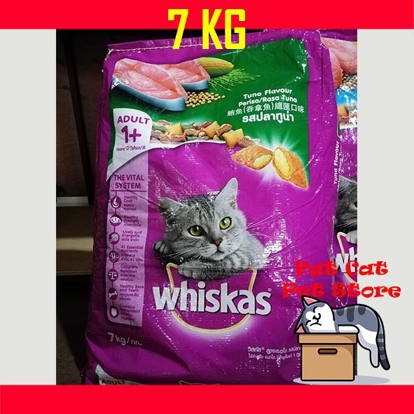 Whiskas 7 Kg WHISKAS / Wiskas Tuna / Ocean Fish 7KG