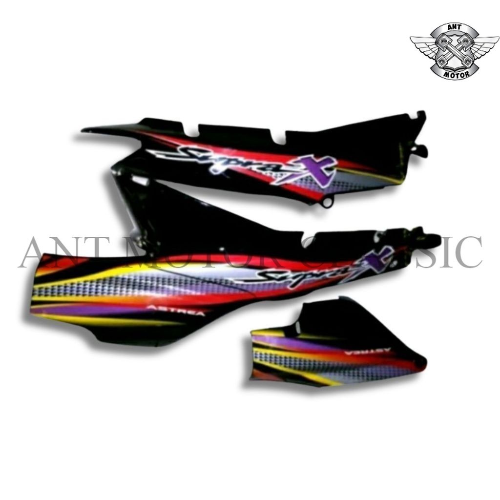 body Supra x lama dek body belakang + BOX AKI Supra x lama Stripping Standar Original Mirip Ori