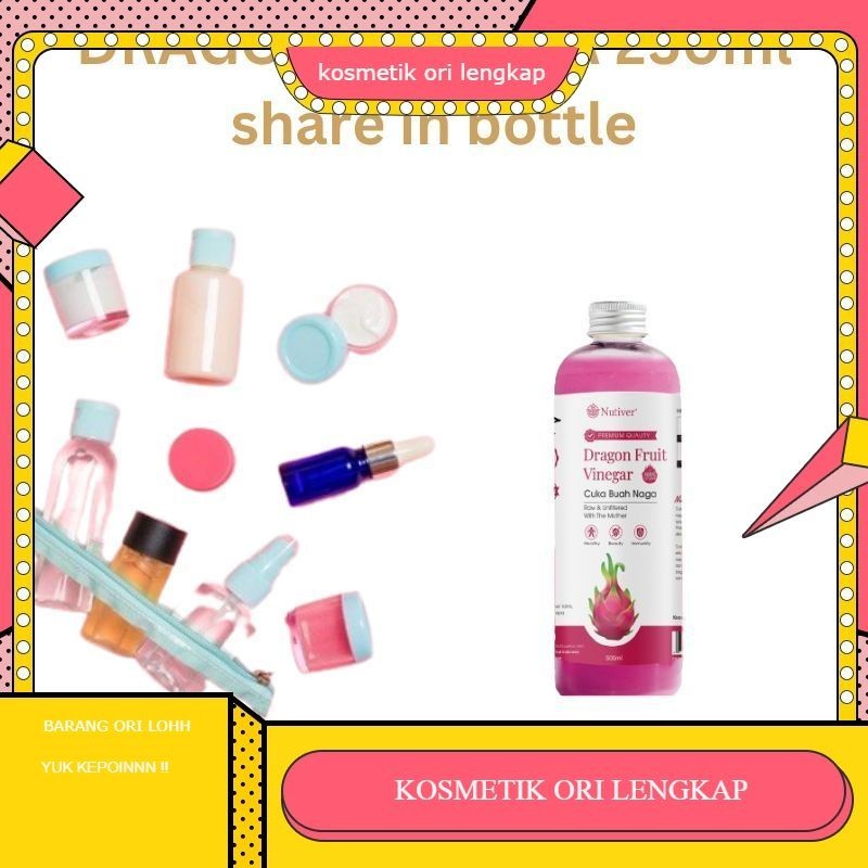 

CUKA BUAH NAGA SHARE IN BOTTLE 250 ML | CUKA BUAH NAGA | DRAGON FRUIT VINEGAR CUKA NAGA MINUMAN DIET | MINUMAN PROBIOTIK ALAMI | DRAGON FRUIT | KOL