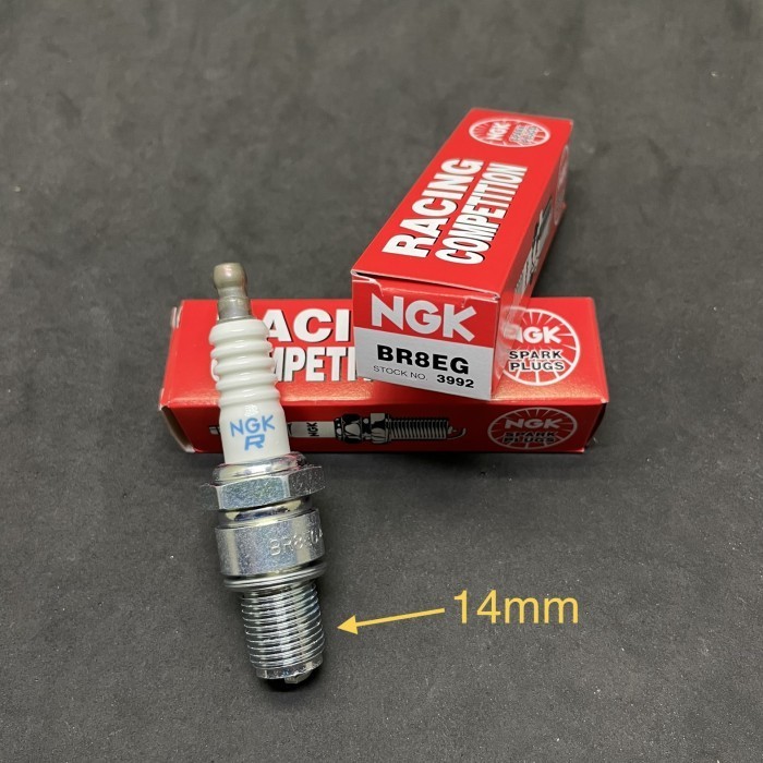 Busi NGK BR 8 EG Racing Competition Yamaha YZ 250 - YZ 250X 2Tak Ori