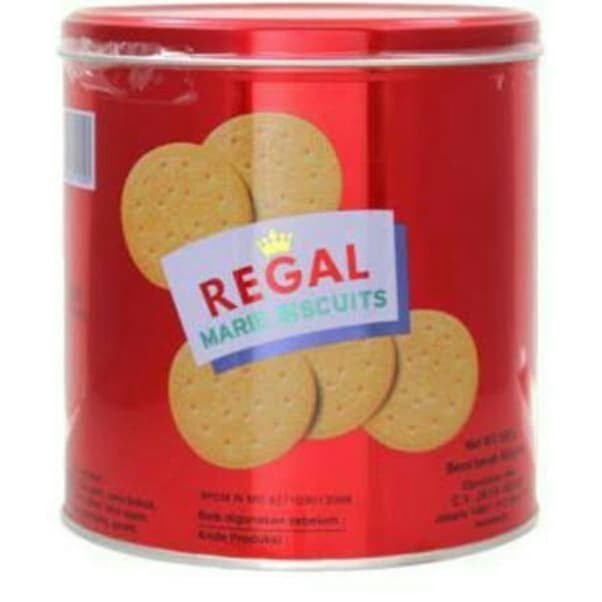 

REGAL Marie Biskuit [550 g/Kaleng]