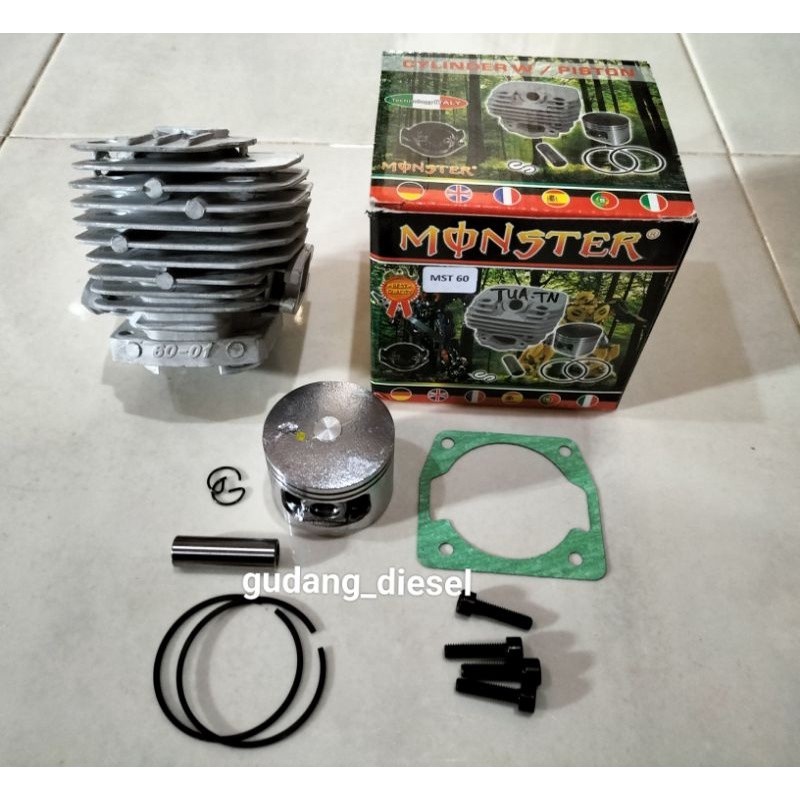 DK16YS Block/Blok Chainsaw/Senso MST60 (46mm, 60Cc) 5800/6800 Monster