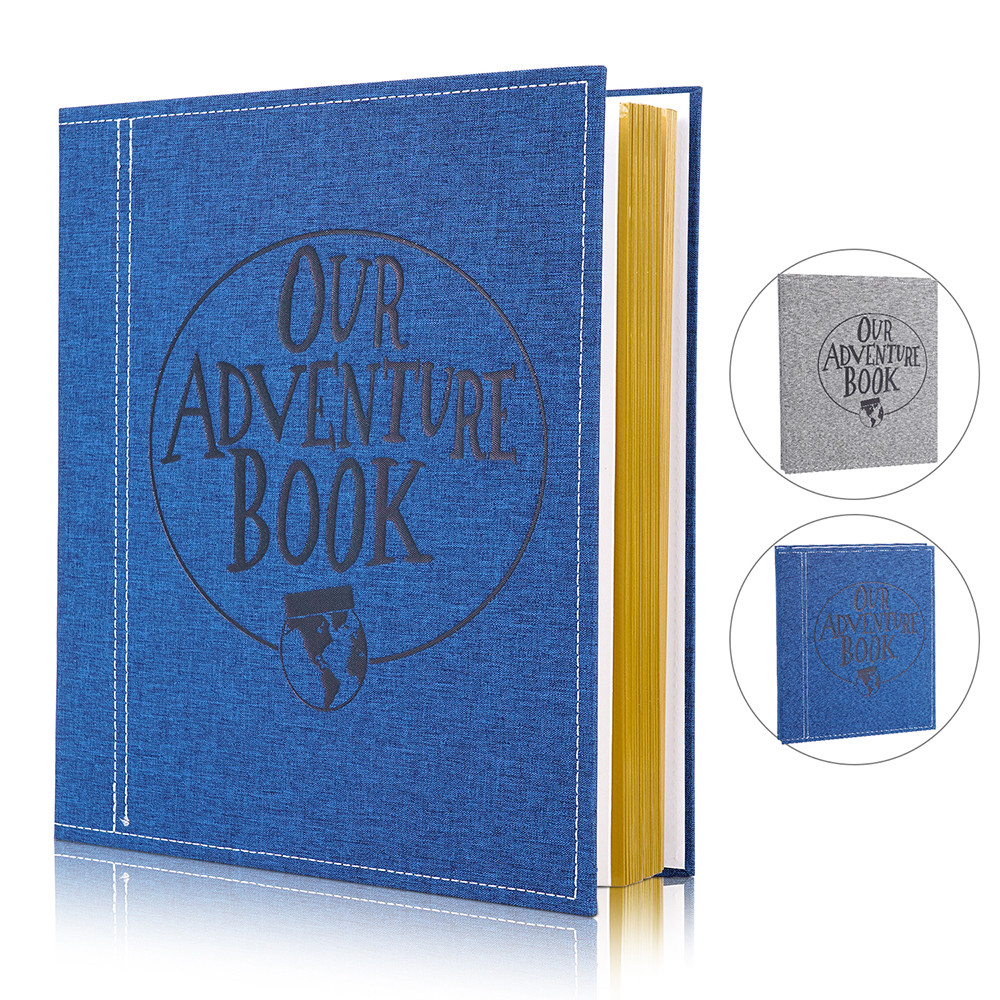 

40 Pages Photo Album Our Adventure Book DIY Handmade Retro Photo Sticker Scrapbook Anniversary Weddi