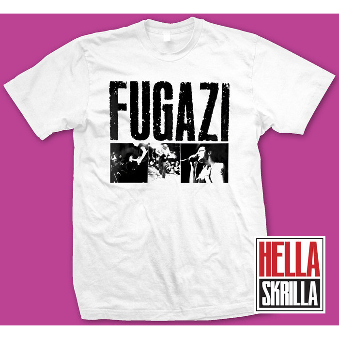 kaos tshirt FUGAZI DC POSTER