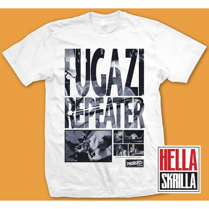 kaos tshirt FUGAZI REPEATER ALBUM ART