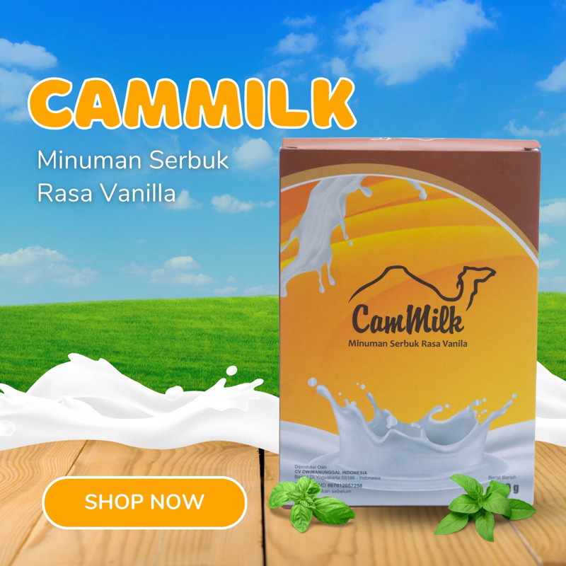 

Minuman Serbuk Cammilk Susu Unta Original Asli 200 Gram