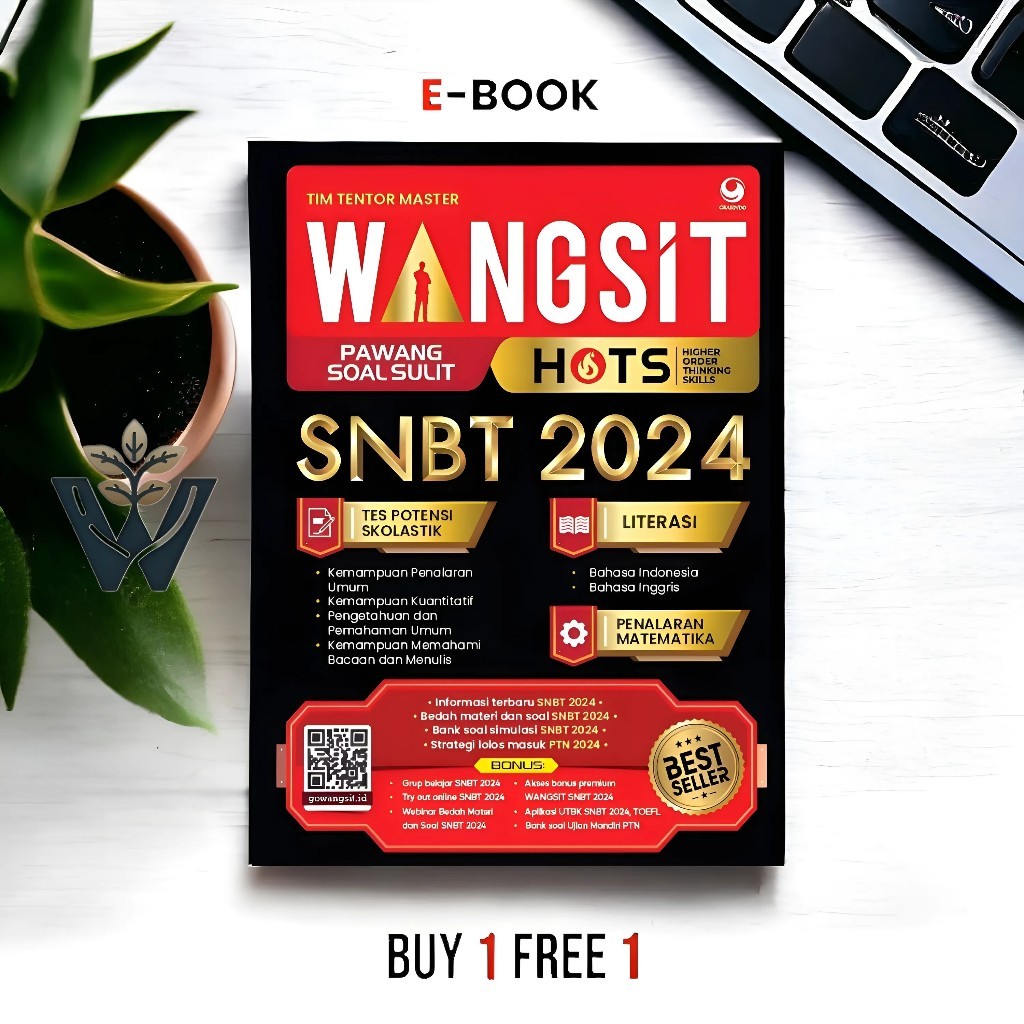 

[BUY 1 GET 1] 058. WANGSIT PAWANG SOAL SULIT SNBT 2024 - E-BOOK E-BUKU BUKU BEST SELLER BAHASA INDONESIA - Nogo Digital