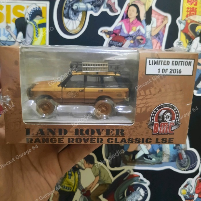 BM Creations 1:64 Land Rover Range Rover Classic LSE Camel Trophy