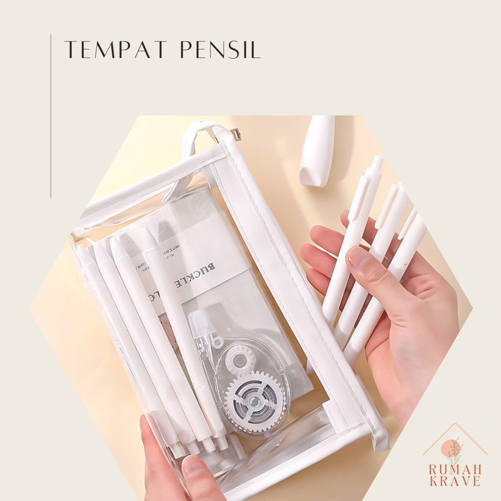 

RUMAH KRAVE - Tempat Pensil Stationary Plastik