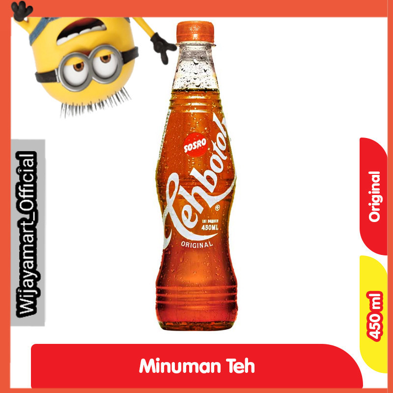 

Tehbotol Sosro Minuman Teh Original 450 ml