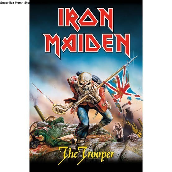 

Textile Poster/Poster - Iron Maiden - The Trooper - All Size