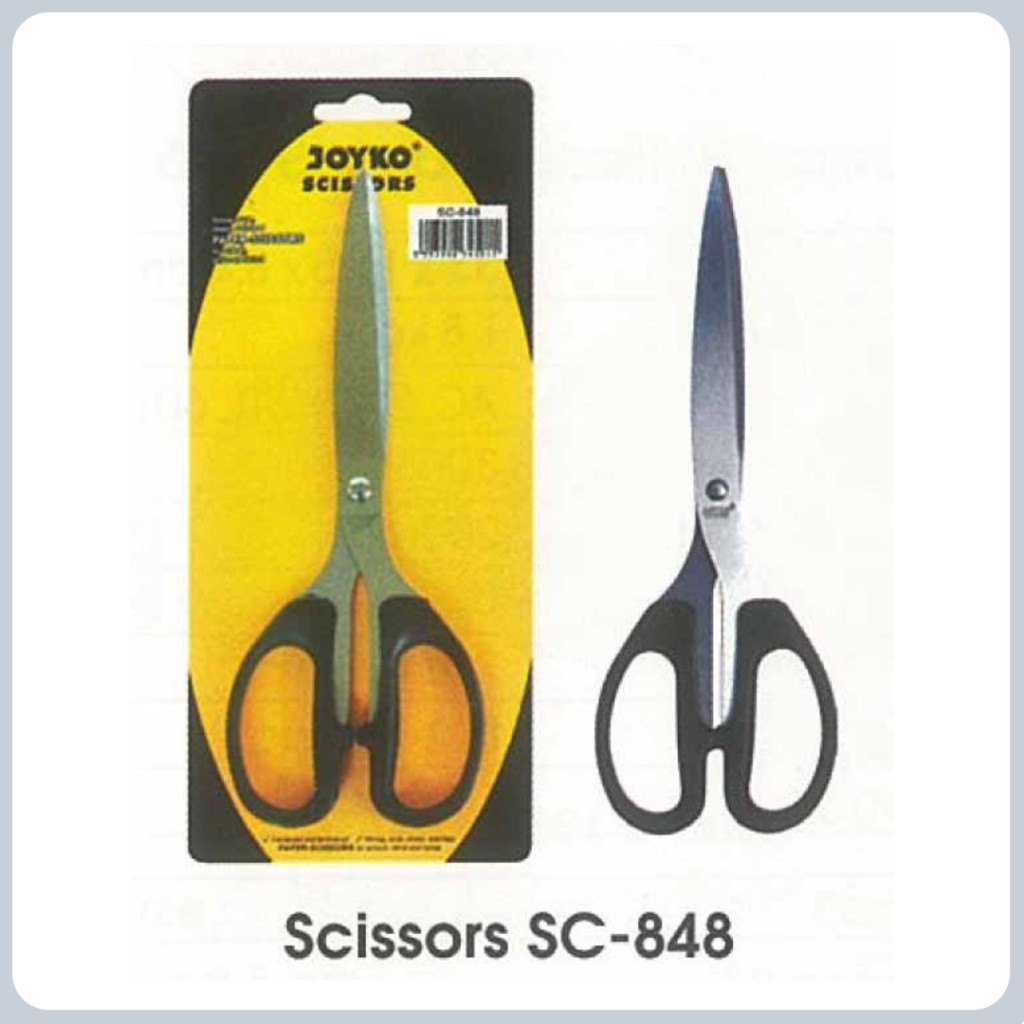 

(1 Pcs) Gunting Joyko Kecil Sedang Besar SC-828 SC-838 SC-848 / Scissor Joyko SC-828 SC-838 SC-848