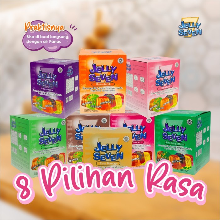 

RB New Jelly Seven Stroberi 12 Pcs