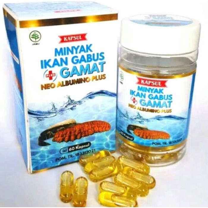 Minyak Ikan Gabus plus Gamat Neo Albumino