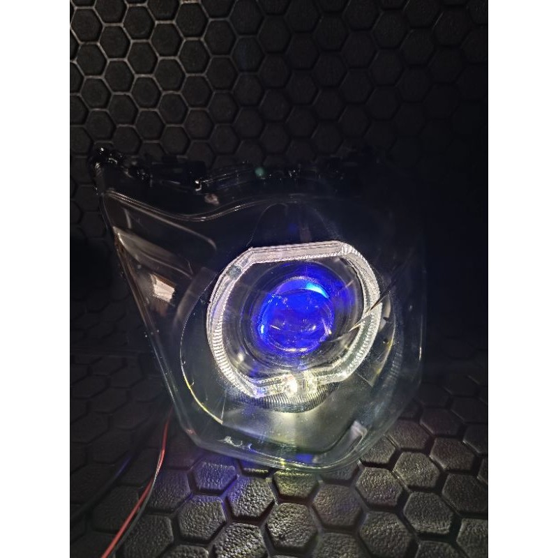 Lampu depan beat karbu beat 2010 projie biled billed D3 komplit