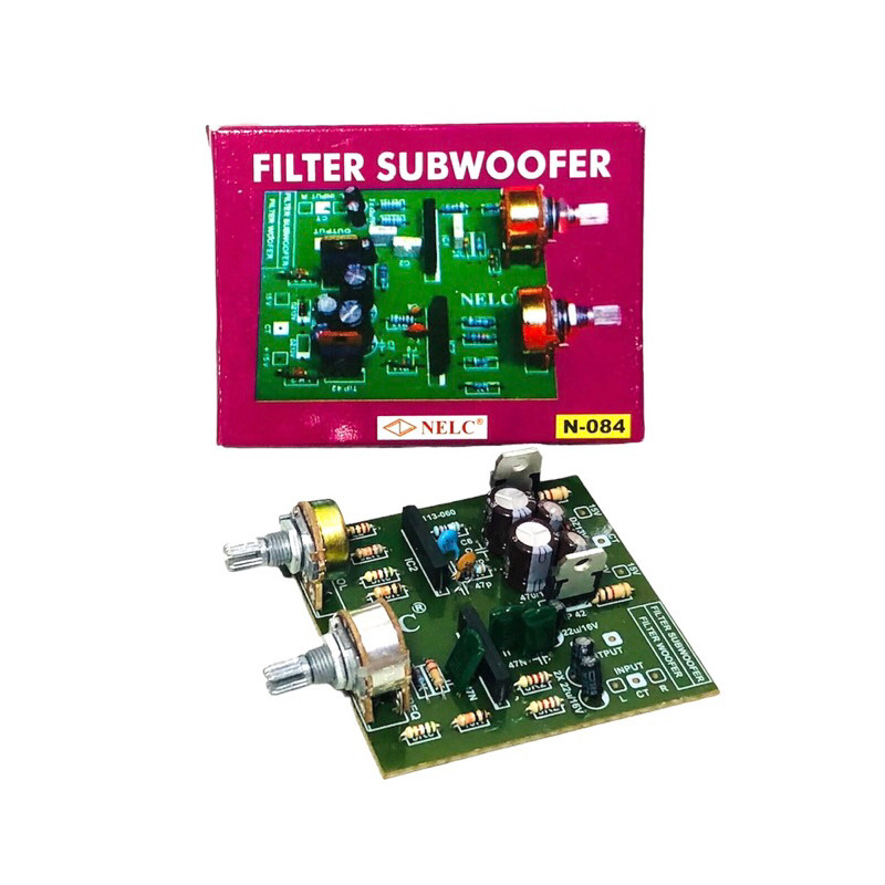 Filter Subwoofer 2 Potensio Nelc N - 084
