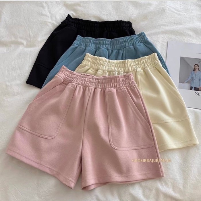 HotPants Wanita / Celana Pendek Wanita Style Korea - Hitam