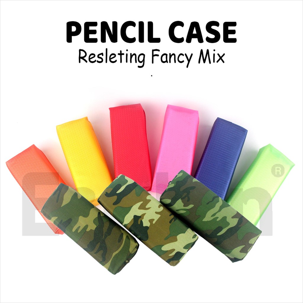 

Kotak Pensil Kain Resleting Fancy / Tempat Pensil Resleting