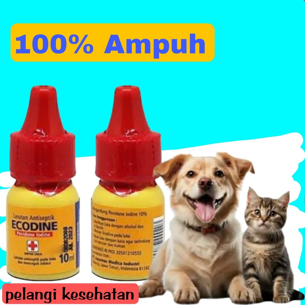 Antiseptik Obat Luka Kucing Anjing Kelinci Anti Infeksi Cepat Kering