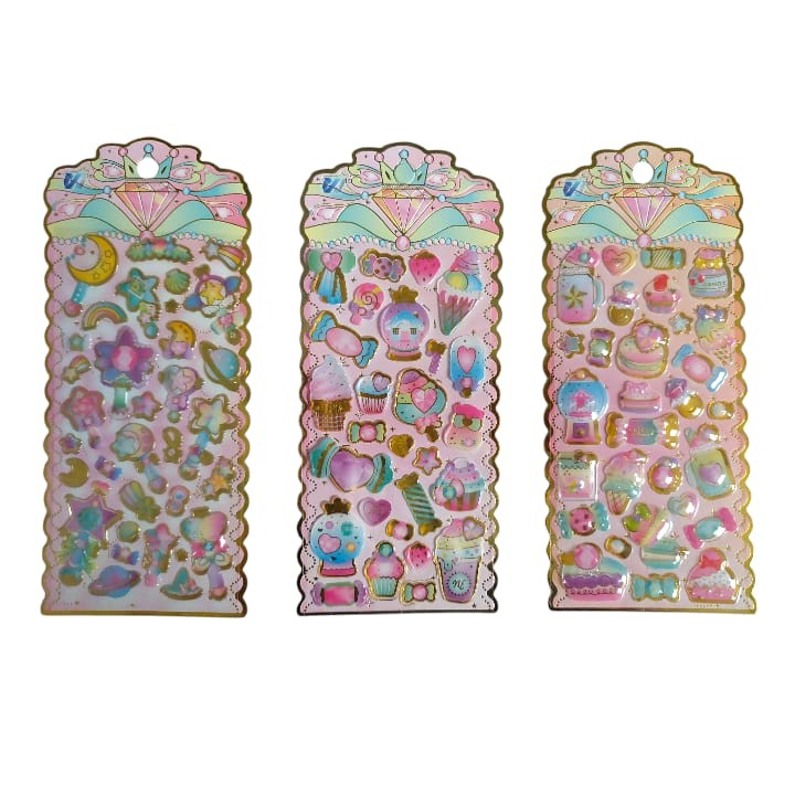 STIKER WX-VF / STIKER TIMBUL / STIKER TIMBUL LUCU 3D / STIKER TIMBUL SATU SET / STIKER LUCU