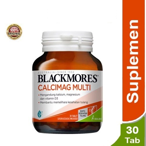 Blackmores Calcimag Multi/Kalsium Tulang/Multivitamin Tulang - 30 Cap