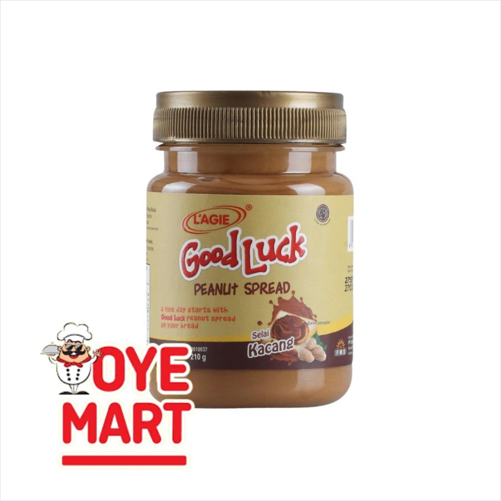 

LAGIE GOOD LUCK SELAI KACANG 210GR/ PEANUT SPREAD