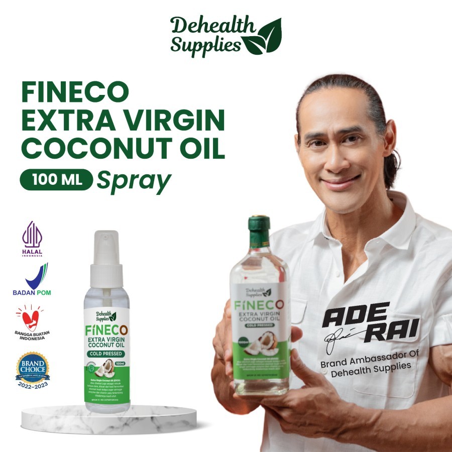 

Fineco Extra Virgin Coconut Oil Spray 100ml - EVCO by De Health Supplies