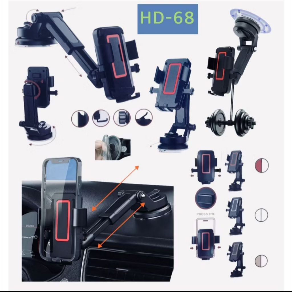 "TK" STAND HOLDER MOBIL DASHBOARD UNIVERSAL HP