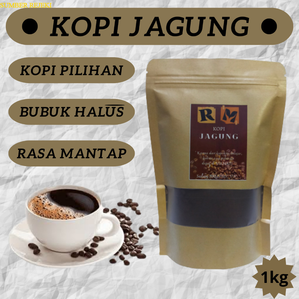 

Bubuk Kopi Jagung Nikmat Isi 1 KG Murah Harga Grosir