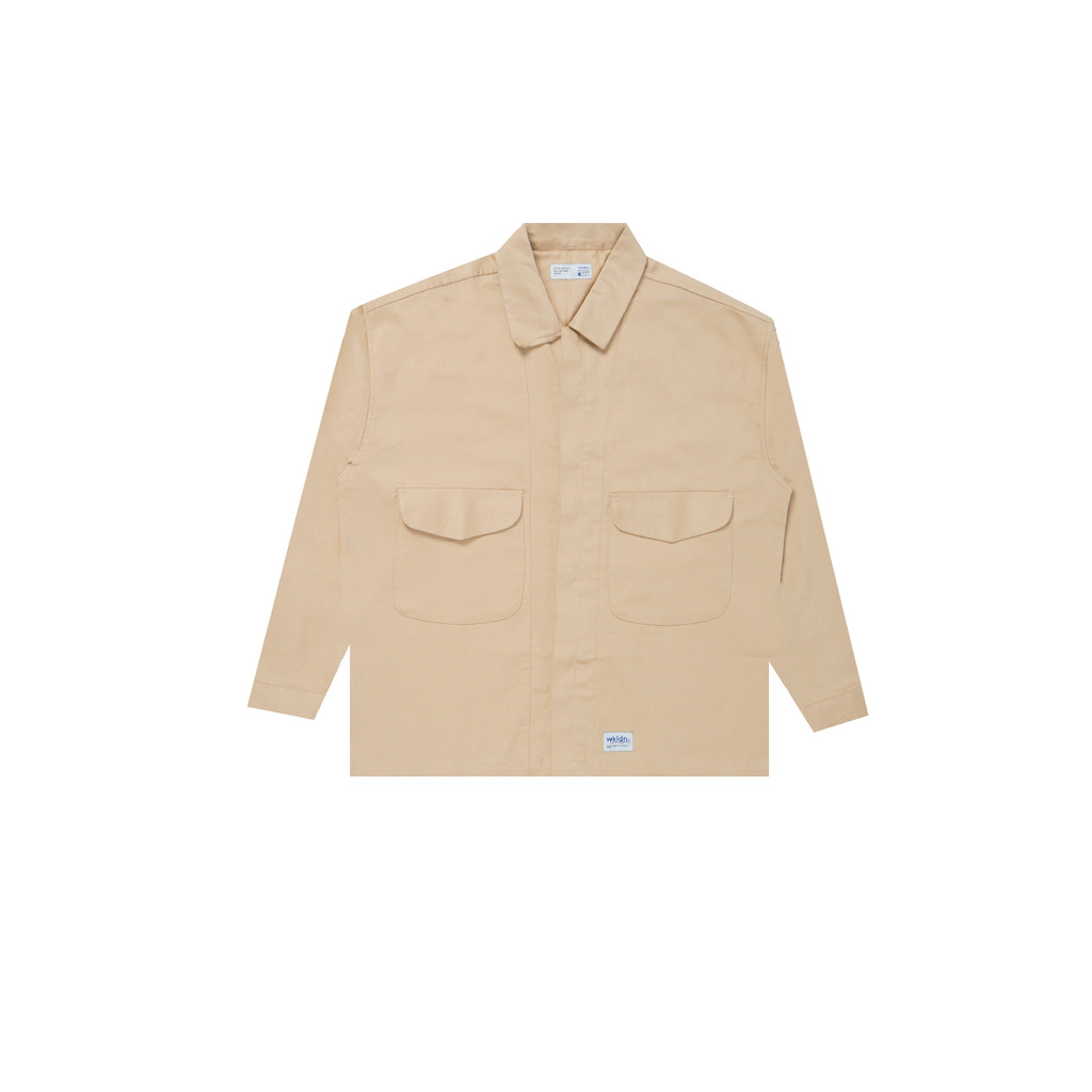 WILL-K LONDON Two Flap Pocket Jacket - Beige