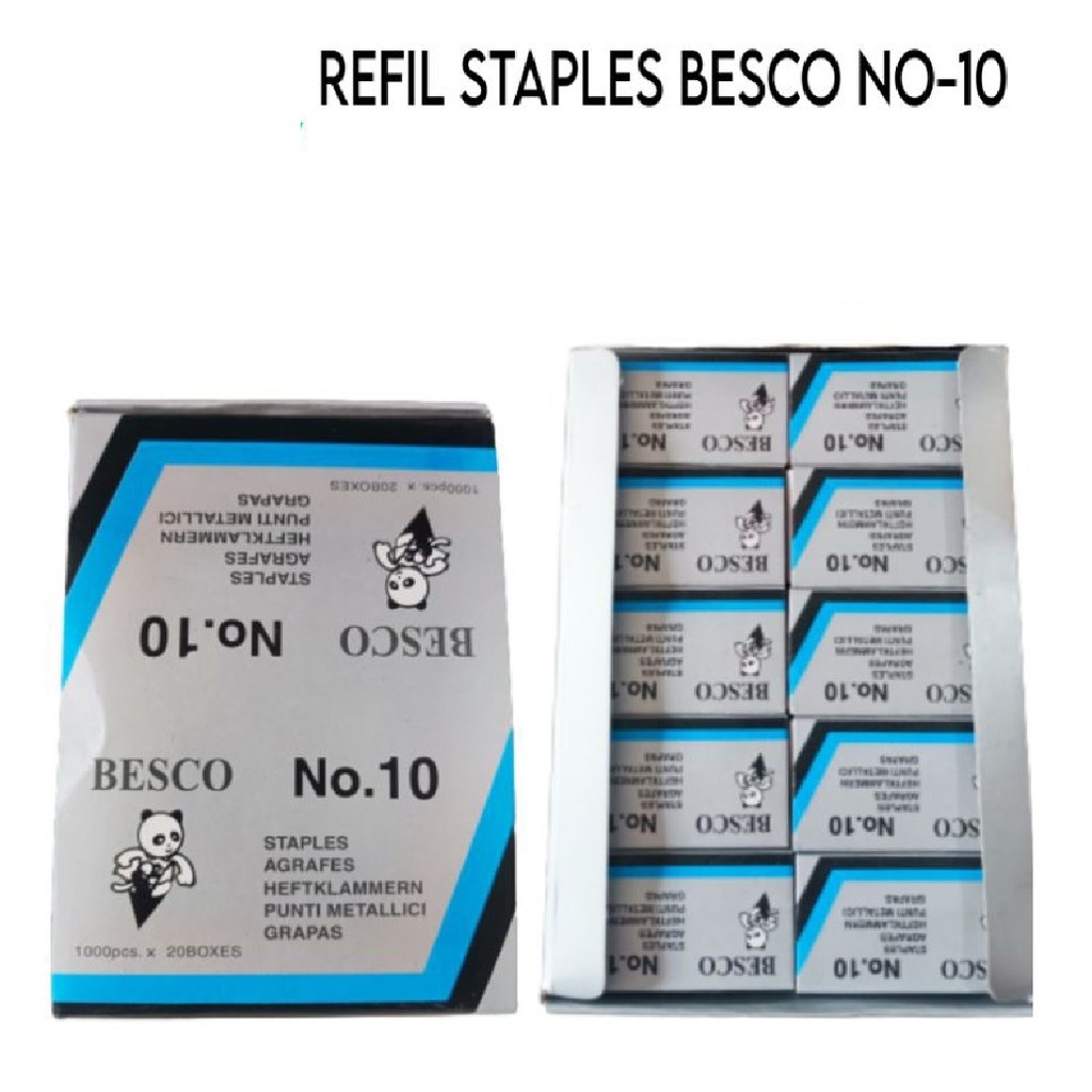 

staples Isi Ulang Hekter Satu Bok Kecil ISI 1000pcs 18g