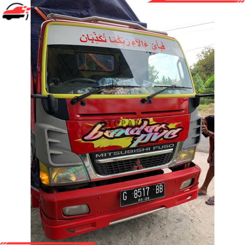 Pipi canter truk bahan plat besi sepasang kanan dan kiri Otopart
